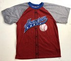 Faded Glory Boys Size XL 14/16 Shorts Tee Shirt BASEBALL 2pc PAJAMAS Set PJS — photo 2