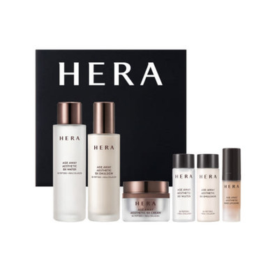 Hera Age Away 3-Piece Set (Water 150ml + Emulsion 120ml + Cream 25ml)   K-Beauty