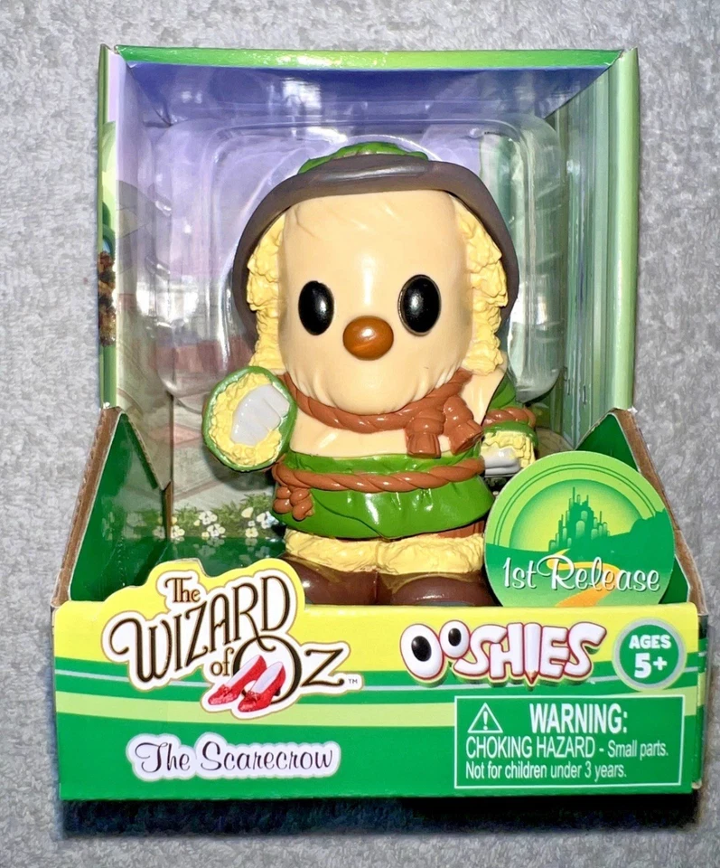 EL MAGO DE OZ OOSHIES SET 4 DOROTHY HOMBRE DE HOJALATA COBARDE LEÓN ESPANTAPÁJAROS CAJA NUEVA Foto 4 de 4