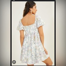 New with tag Altar'd StateBristol Puff Sleeve Dress Floral Print Women's Dress