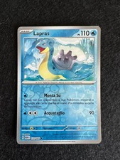 LAPRAS 131/165 REVERSE MEW 151 CARTA POKEMON ITA MINT