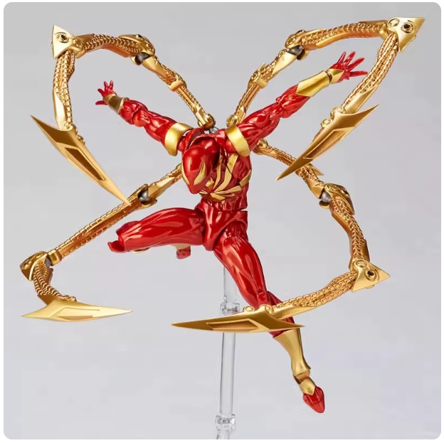 Revoltech Amazing Yamaguchi Iron Spider Action Figure New Sealed