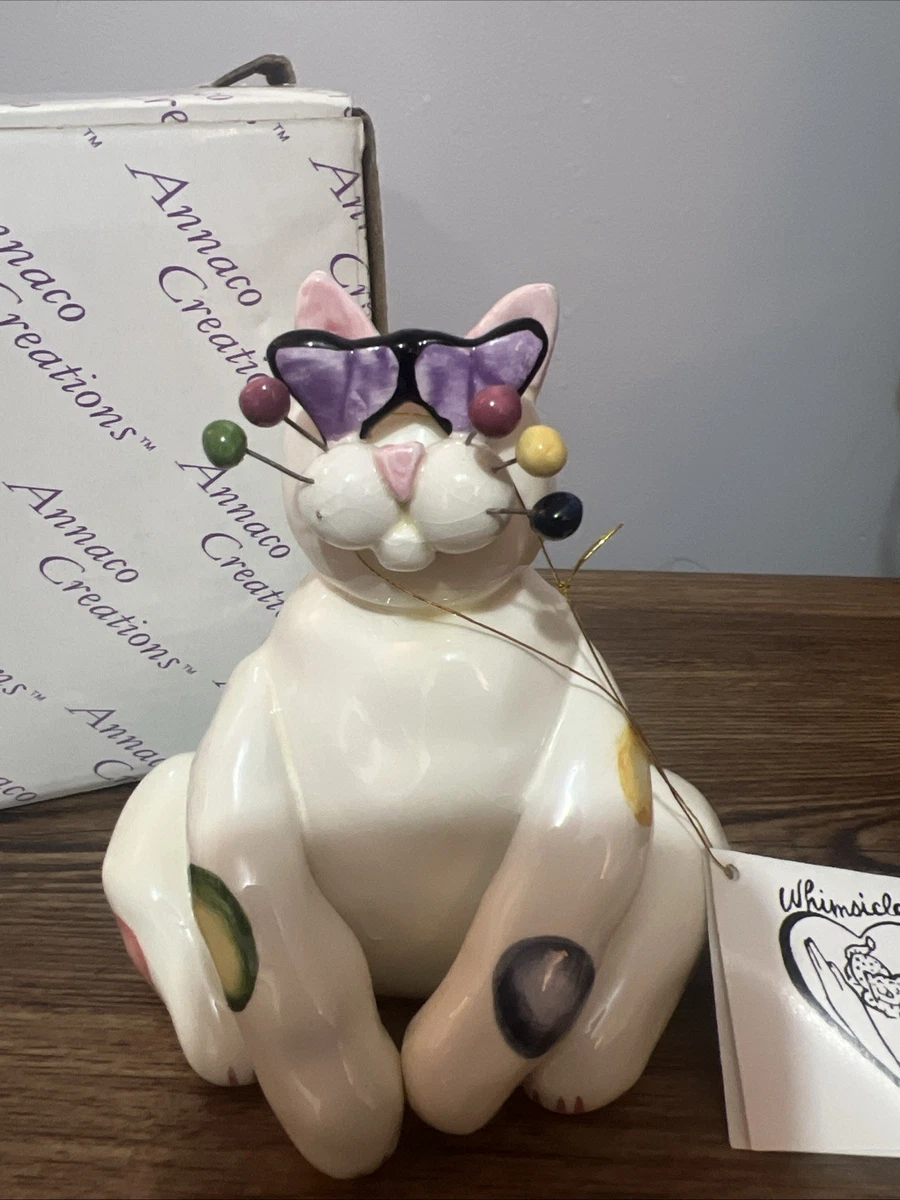 维慕斯陶瓷收藏猫雕像| eBay