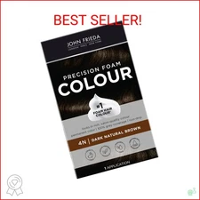 Dark Natural Brown Foam Hair Color - Full Coverage 4N