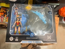 McFarlane DC Multiverse Monsterverse Wonder Woman vs Godzilla Action Figure Set