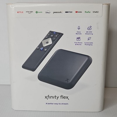 Xfinity Flex - 4K Streaming TV Box with Voice Remote *New Sealed Box*