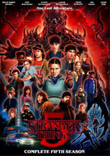 DVD Stranger Things Season 5 Complete Series Sci Fi English Audio Free Shipping