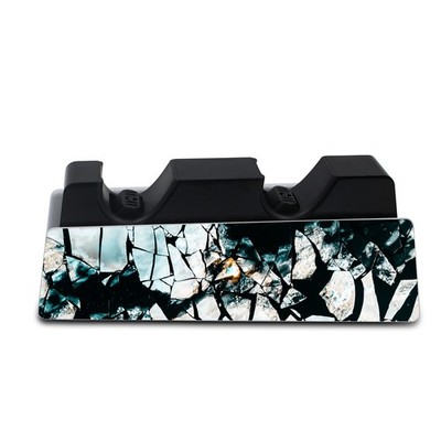 Schutzfolie Ladestation Aufkleber Gaming Design Folie Broken Ice R142-18