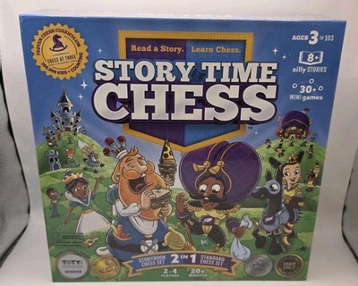 Story Time Chess Educational Game & Storybook Kids Learn To Play Chess Ages 3+