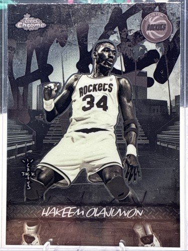 Hakeem Olajuwon – 2025-26 Topps Chrome Cactus Jack Basketball · Jacked Up #JU-39 Hakeem Olajuwon