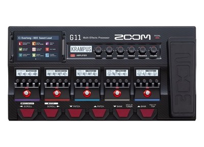 ZOOM G11 Guitar Multi-Effects Pedals Processor 