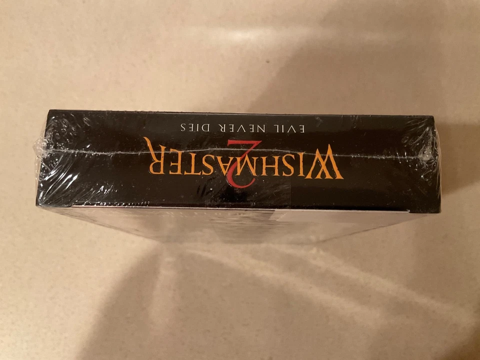 Wishmaster 2: Evil Never Dies (VHS, 1999) Paul Johansson, Holly Fields - Sealed - Image 4 of 4