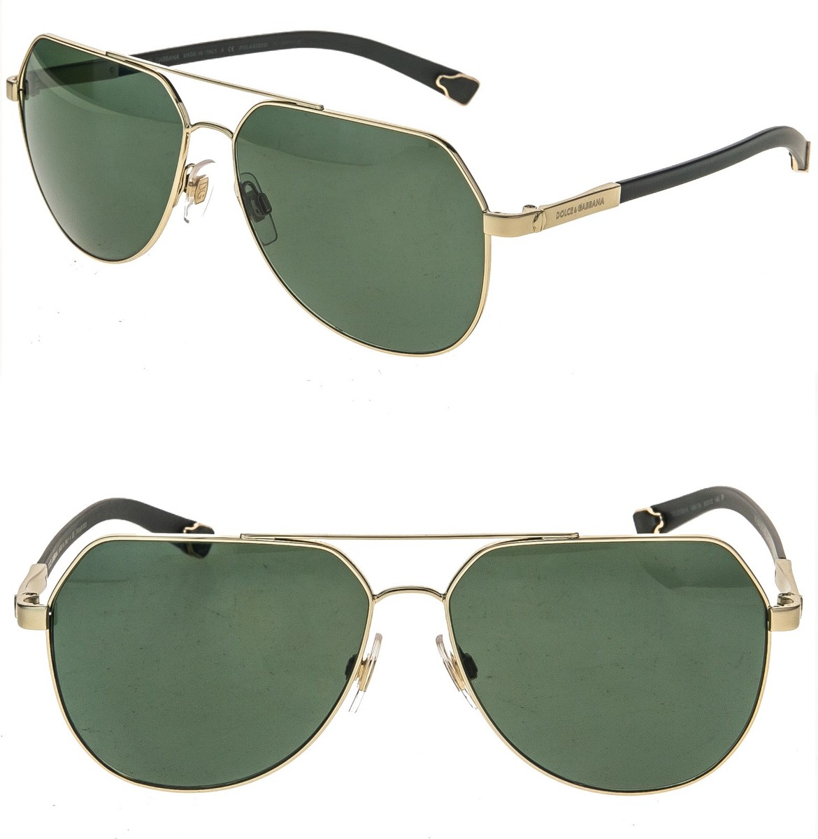 DOLCE & GABBANA DG2133K BASALTO 2133 Black 18K GOLD PLATED