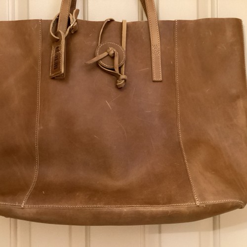 Bolso de Mano Vintage BASEBALLISMO Guante Cuero Tostado Británico - 13” h X 14” l X 5” w - Imagen 11 de 18