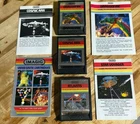 Cosmic Ark, Atlantis, and Dragonfire for Atari 2600- IMagic Lot with Manuals