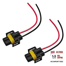 H11 Connector Light Bulb Plug Adapter, Wiring Harness Pigtail Socket 2