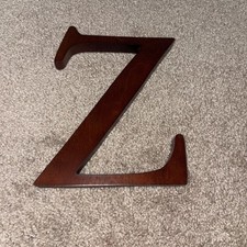 Pottery Barn Espresso Capital Letter Z