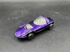 Hot Wheels Silhouette Purple Redlines Chipped Up Edges USA Base Decent Shape