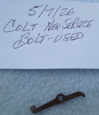 Colt- New Service Ect.- Bolt- Cylinder Stop - Used Condition