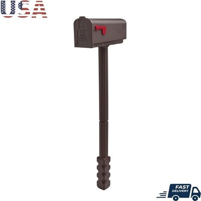 Newbury Mailbox Post Kit Rust Proof Durable Easy Install USPS Approved