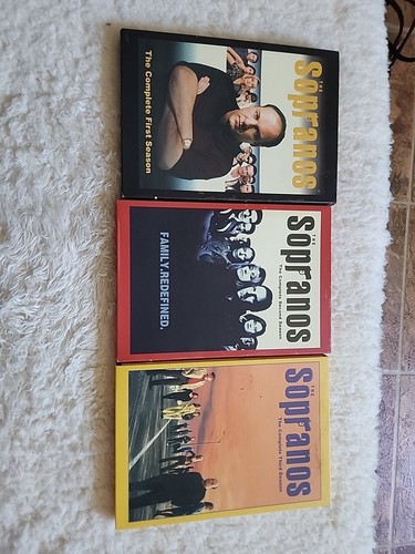 The Sopranos Complete Season 1-3 DVD Box Sets- Excellent Condition