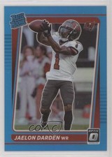 2021 Panini Donruss Optic Rated Rookie Aqua Prizm /299 Jaelon Darden #234 0s9t