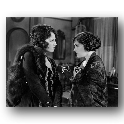 Bebe Daniels, Gloria Swanson Photo 8x10 Why Change Your Wife 1920s Silent Film