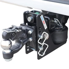 Shocker Max Air Pintle & Ball Combo Hitch