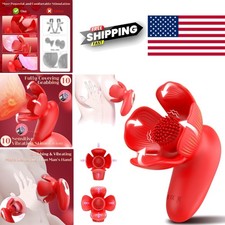 Silicone Nipple Vibrator with 10 Vibration Settings for Ultimate Stimulation