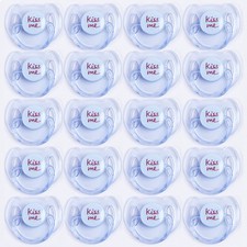 30X Magnetic Pacifier Blue Soother Dummy for Reborn Baby Dolls Kit DIY Accessory