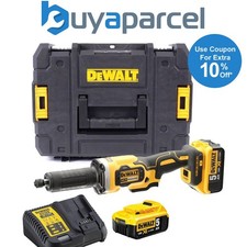 Image of Dewalt DCG426P2 18v XR Cordless Die Grinder Brushless 125mm 2 x 5.0ah Batteries