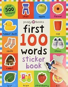First 100 Words Sticker Book: Over 500 Stickers (Pl... | Buch | Zustand sehr gut