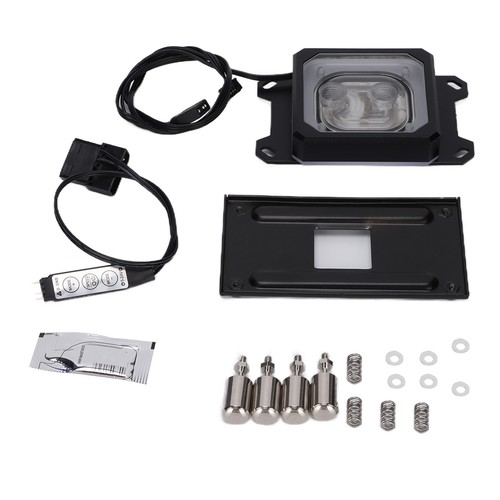 CPU Water Block Clever Cool Good Effect Convenient Connection Water Cooling SAL - Photo 18/22