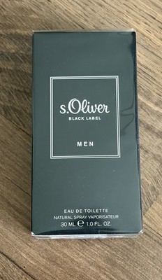 S.Oliver Black Label Men EdT + 30 ml + NEU und OVP + verschweißt + S. Oliver +