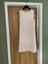 ladies ted. aker blush pink dress