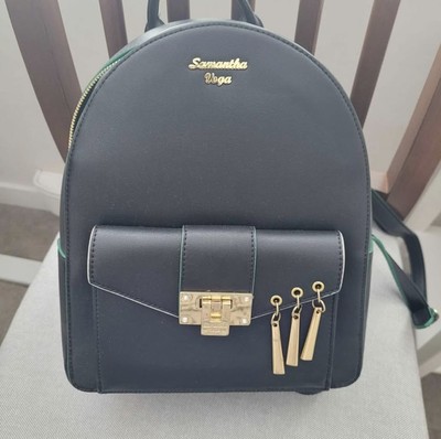 Samantha Vega One Piece Zoro Black and Green Backpack Anime