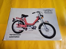 Negrini Harvard Luxe Automatico Vintage Depliant In Lingua Italiana 