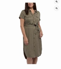 Teddi Rose Women's Tencel Shirt Dress XXL