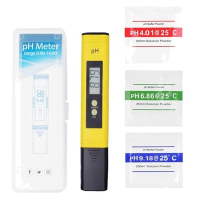 pH Meter Wasserqualität  Wasser Messgerät digital Aquarium Pool Lebensmittel