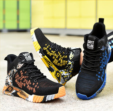 MENS WOMENS BREATHABLE LIGHUWEIGHT WORK TRAINERS BOOT SHOES 