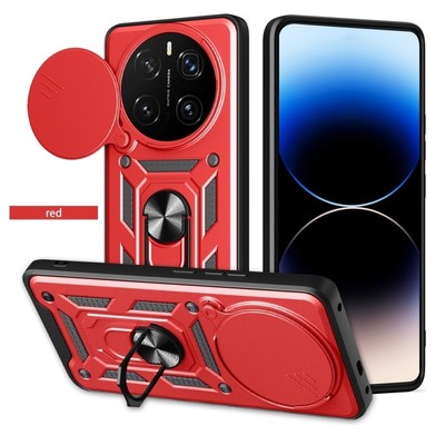 Slide Camera Protection Armor Back stand Case For Honor Magic8 Pro / 7 6 Pro