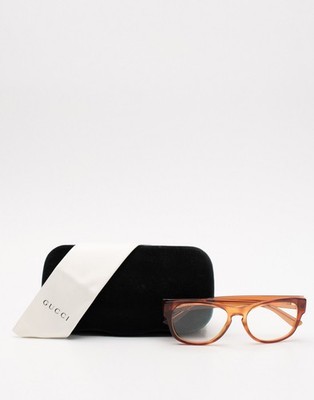 UVP 300  GUCCI Schlüsselloch Butterfly Brille Brillengestell Klar Brille Sehstärke