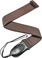 D'Addario Acoustic Quick-Release Polypropylene 2" Guitar Strap, Brown