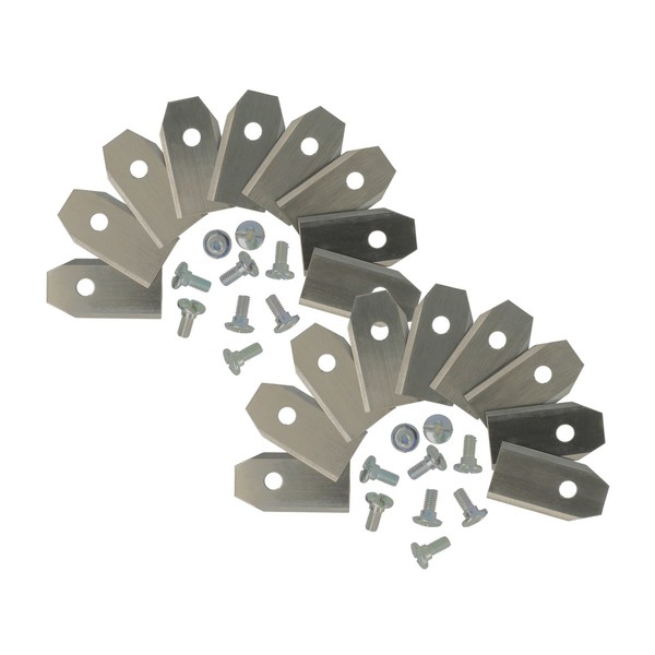 18 Messer Klingen FüR Husqvarna 577 60 66-03 577 60 66-02 RasenmäHer 6,7Cm-image