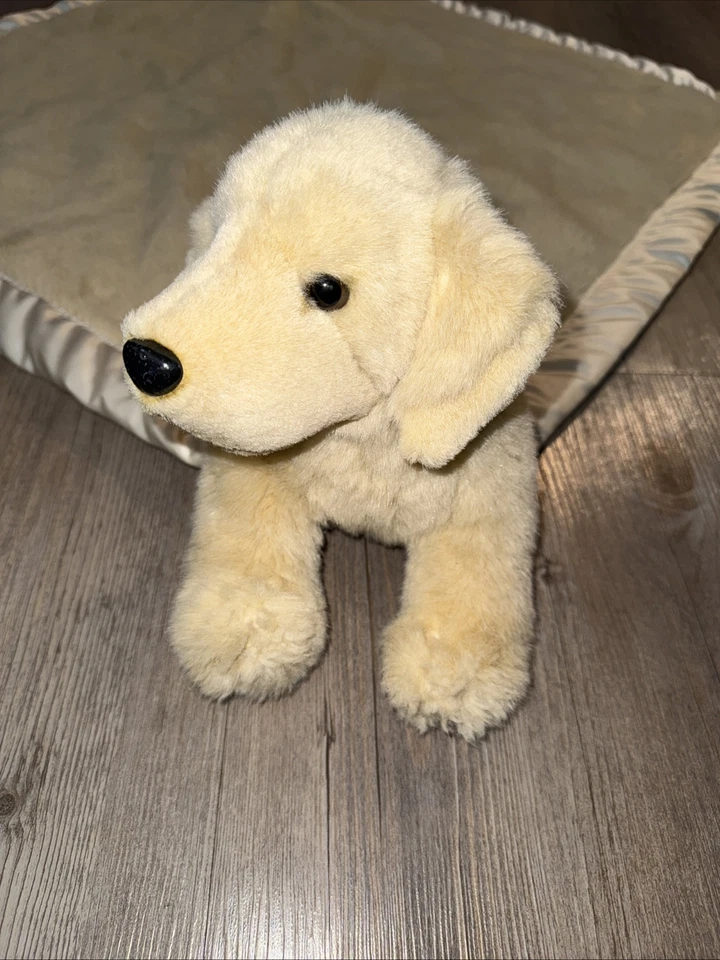 My Banky Baby Lovey Security Blanket Golden Retriever Puppy Plush Satin Trim EUC - Image 2 of 4