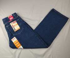 NWT Wrangler Five Star Boys Size 14 Regular Straight Jeans Adjustable Waist Dark