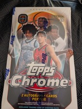 2023-24 Topps Chrome Overtime Elite Basketball Factory Sealed Hobby Box
