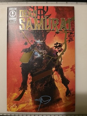 Dead Samurai #1 Gold Foil Megacon Exclusive Signed By John Dolmayan With COA Ltd