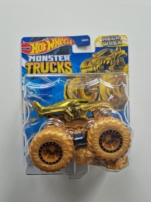 Hot Wheels Monster Trucks Mega Wrex Gold 1:64 Neu Sammlungsauflösung