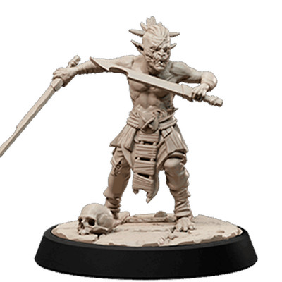 Goblin Blade-Dancer 32mm Resin Miniature 3D Printed D&D Tabletop RPG